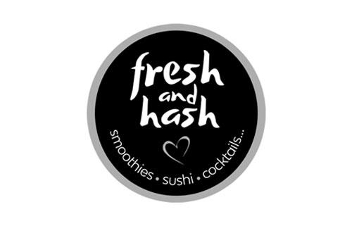 freshandhash grafički dizajn. menu karta online